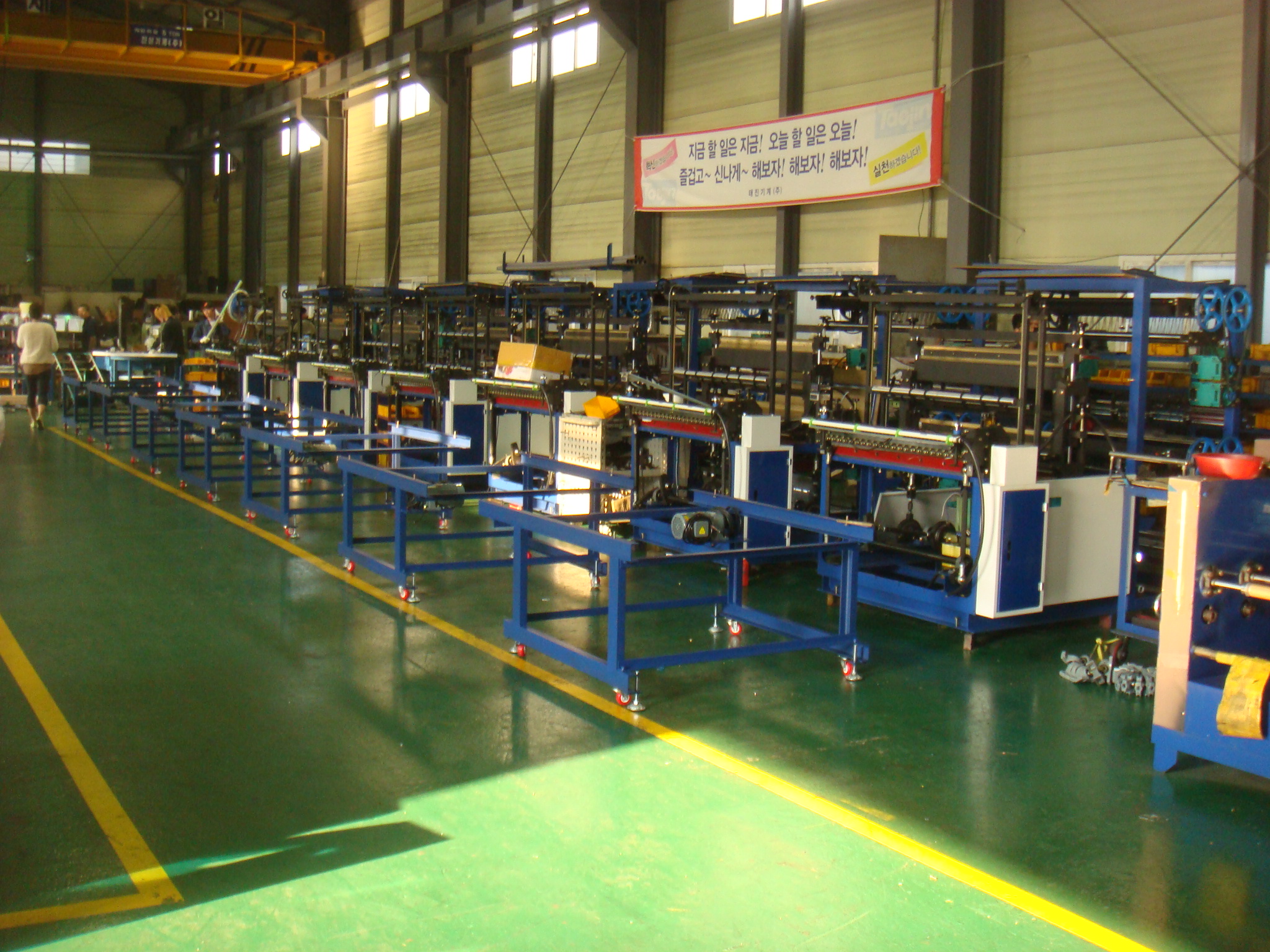 TAEJIN MACHINERY Siheung factory line